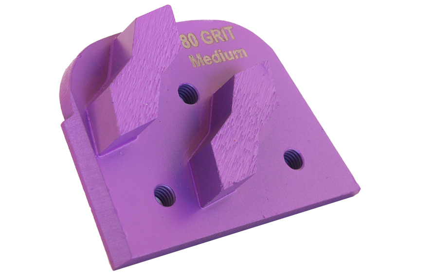 16 Grit Metal Bond – Purple – Double Segment (Soft to Medium Concrete)